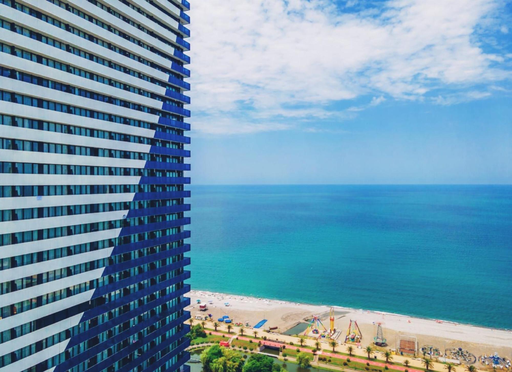 바투미 Sea View Orbi City 아파트 호텔 외부 사진